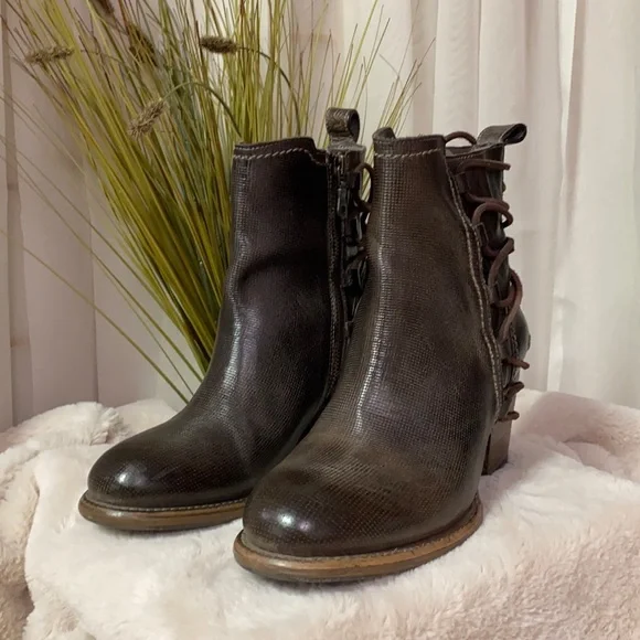 Bed Stu Blair Taupe Dip Dye Sz 9 - Picture 2 of 7